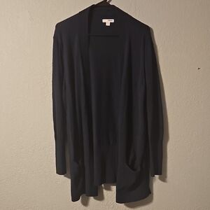 Sonoma Classic Navy Cardigan